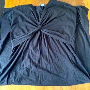 Black land’s end maxi dress